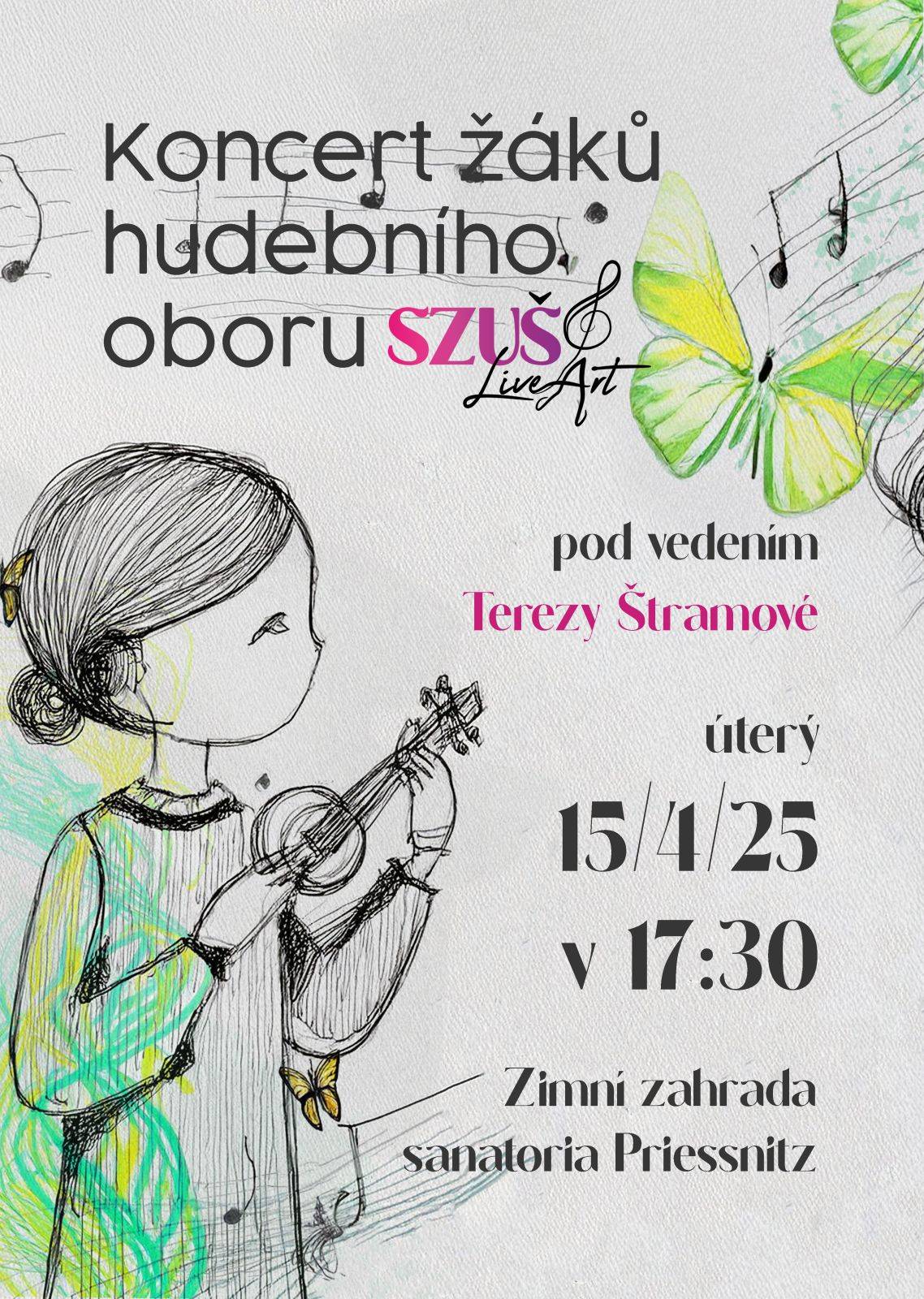 Koncert žáků hudebního oboru 2025