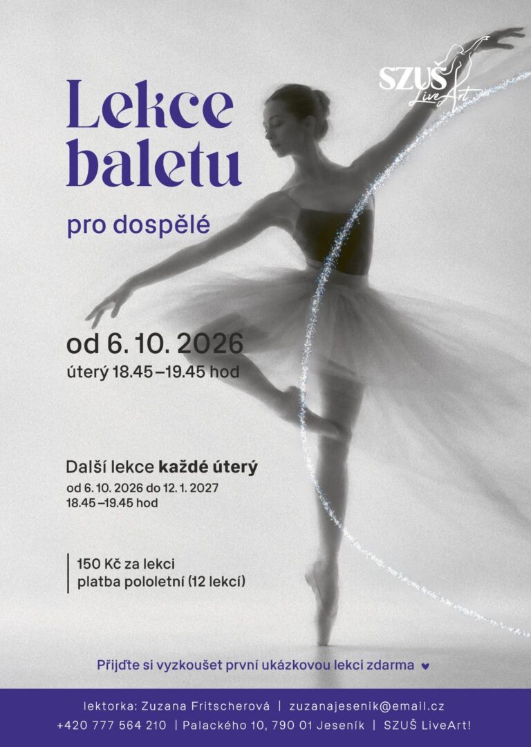 Lekce baletu pro dospělé